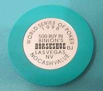 RARE 1998 WORLD SERIES OF POKER BUY IN CHIP