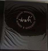 Romeo & Juliet! Dali book! Goatskin Leatherbound Book from the Milan 1975 Rizzoli