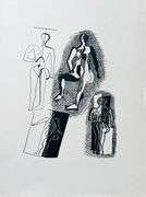 Extremely Collectible Vintage Picasso Woodcut on Paper