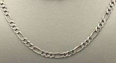 Group lot of 2 vintage 925 sterling silver chains