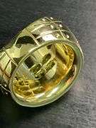 CERTIFIED 'salvini' 18K YELLOW GOLD DIAMOND BAND / RING