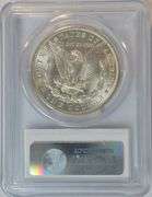 Sparkling-white Gem BU 1898-O Morgan Silver Dollar. PCGS MS65