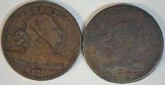 Lower end 1794 Liberty Cap & 1797 Draped Bust Large Cents