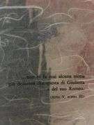 Original plate Signed Salvador Dalí Lithograph from the Romeo & Juliet Rizzoli Edition, Milan 1975