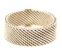 Tiffany & Co diamond somerset ring in 925 sterling silver