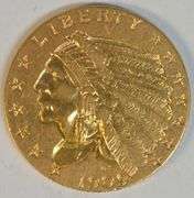 Scarcer lovely 1909 US $2.50 Indian Gold Piece
