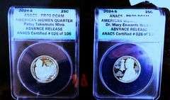 America Women 5 Quarter Set, 2024 Advance Release
