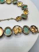 Investment! Very Rare Antique Egyptian Turquoise Necklace and Bracelet Set