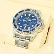 Very Rare Men's Sapphire and Diamond Rolex Day Just