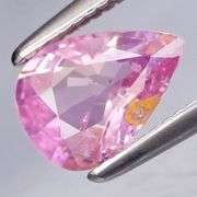 Sparkling! Untreated! .87ct REAL pink Sapphire!