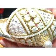 24k Faberge Egg Trinket and Necklace