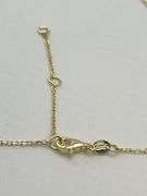 925 Sterling Silver Gold Tone Flower Princess Black Onyx With Crystal Accent Pendant