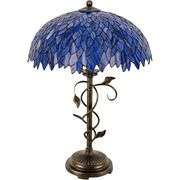 Wisteria Stained Glass Lamp