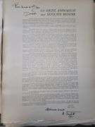 Very collectable remarkable limited edition Pierre-Auguste Renoir signed in the stone.