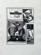 Highly Collectible Picasso Woodcut Circa 1955