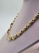Very Fine 14KT Yellow Gold and Diamond Necklace