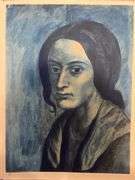 Original Lithograph from Picasso Les Bleus de Barcelona Picasso 1963 Portfolio