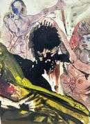 Highly Collectible and Rare Salvador Dali Original Lithograph from the 'Biblia Sacra' Suite