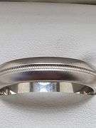 14KT White Gold Band