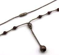 Group lot of 5 Vintage 925 sterling silver necklaces