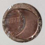 1983 Lincoln Cent Off Center Mint Error