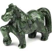 Natural Carved Figurine Jade Horse