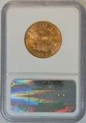 Choice BU 1894 $10 Liberty Gold Piece. NGC MS63