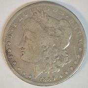 The Rare 1889-CC Morgan Silver Dollar in nice Fine