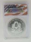 2021 American Silver Eagle, Heraldic Eagle Reverse, ANACS