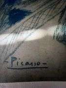 Original Lithograph from Picasso Les Bleus de Barcelona Picasso 1963 Portfolio