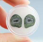 Fantastic 9.36ct Tabasco Geode pair