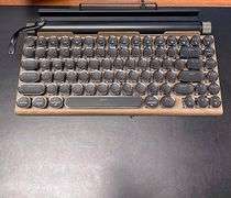 Retro Typewriter Keyboard Wireless Mechanical Keyboard