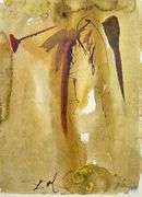 Highly Collectible and Rare Salvador Dali Original Lithograph from the 'Biblia Sacra' Suite