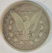 Choice VF 1879-CC Morgan Silver Dollar. Rare this nice