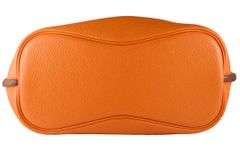 Hermes So Kelly 26 Orange Togo Leather Shoulder Bag