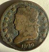 1829 Half Cent