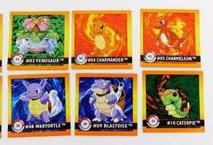 Pokémon 1999 Evolution Stickers