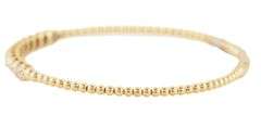 New 1.06ctw Round Diamond Bezel Set Flex Beaded Bangle Bracelet in 14K