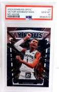 Victor Wembanyama Donruss Optic Basketball Card, 10 Gem MT