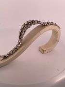 CERTIFIED WHITE GOLD DIAMOND VITAGE / ANTIQUE DIAMOND BRACELET