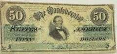 $50 1861 Series CSA Note