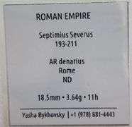 193-211AD Roman Empire, Septimius Severus