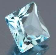 Beautiful 5.51ct princess cut Topaz