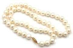 8mm Pearl strand necklace