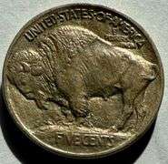 1913 Raised Mound BU Buffalo Nickel