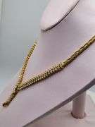 Spectacular 18KT Yellow Gold Diamond and Ruby Necklace