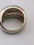 CERTIFIED 14K WHITE AND ROSE GOLD DIAMOND BAND