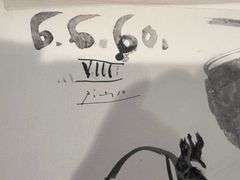 Pablo Picasso Toro "Bullfighter" Lithograph from 1960 Portfolio.