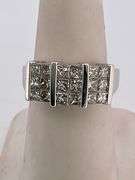 CERTIFIED BRAND NEW 14K WHITE GOLD DIAMOND BAND / RING