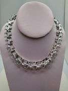 18KT White Gold and Diamond Necklace